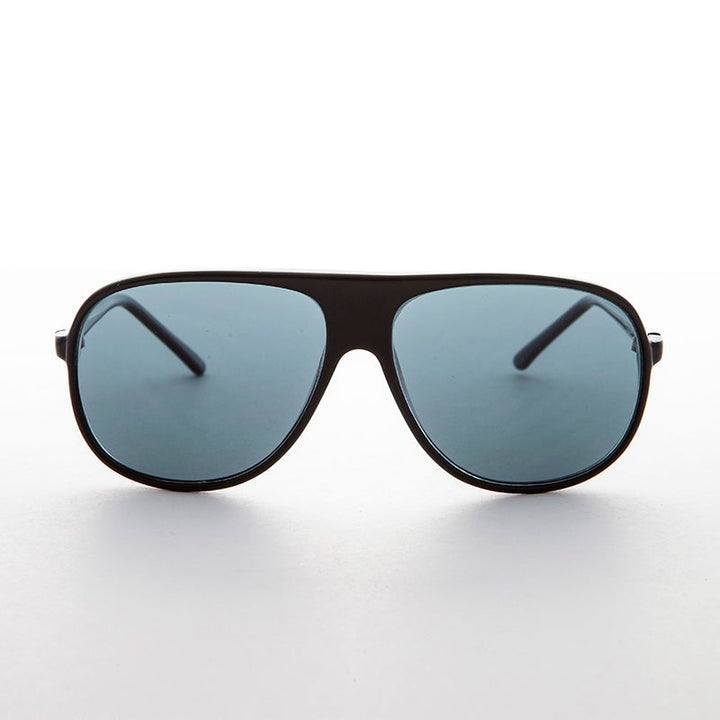 Polarized Glass Lens Aviator Vintage Sunglass - Flight Captain