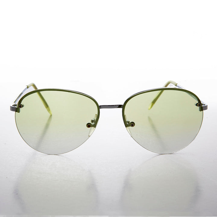 Chic Gradient Color Tinted Lens 90s Sunglass - Flow