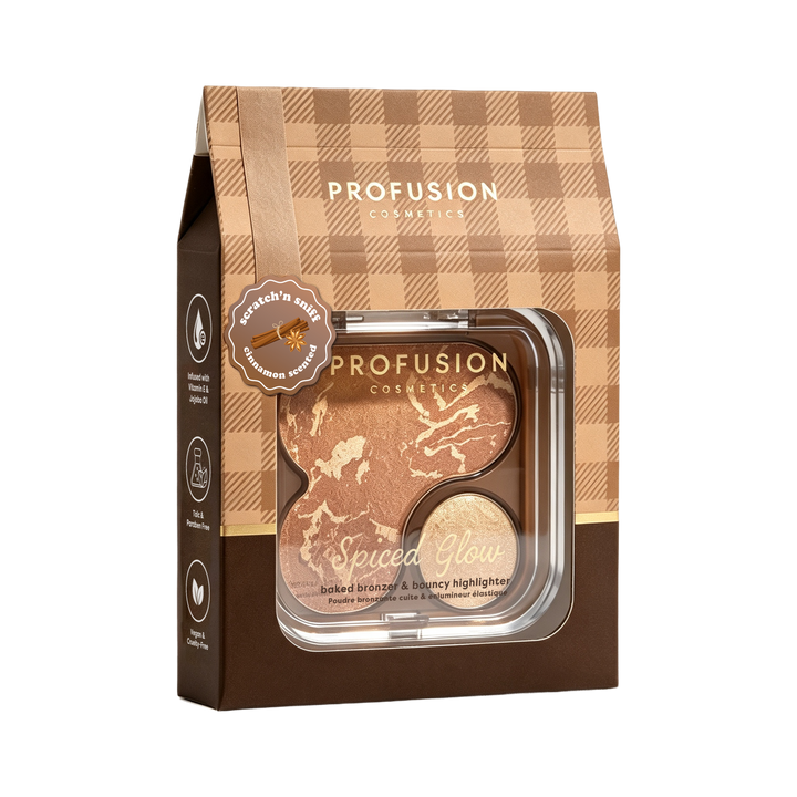 Spiced Glow Baked Bronzer & Bouncy Highlighter