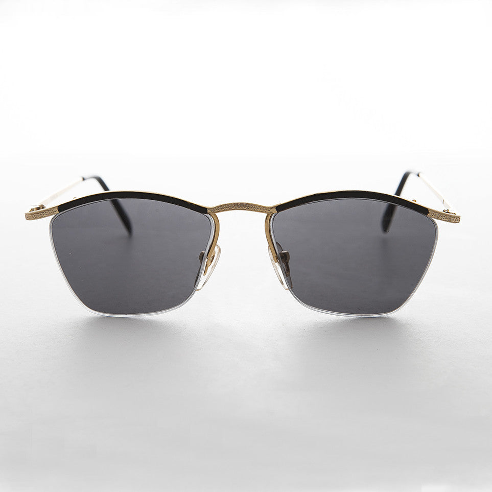 90s Gold Delicate Vintage Sunglass  - Francis