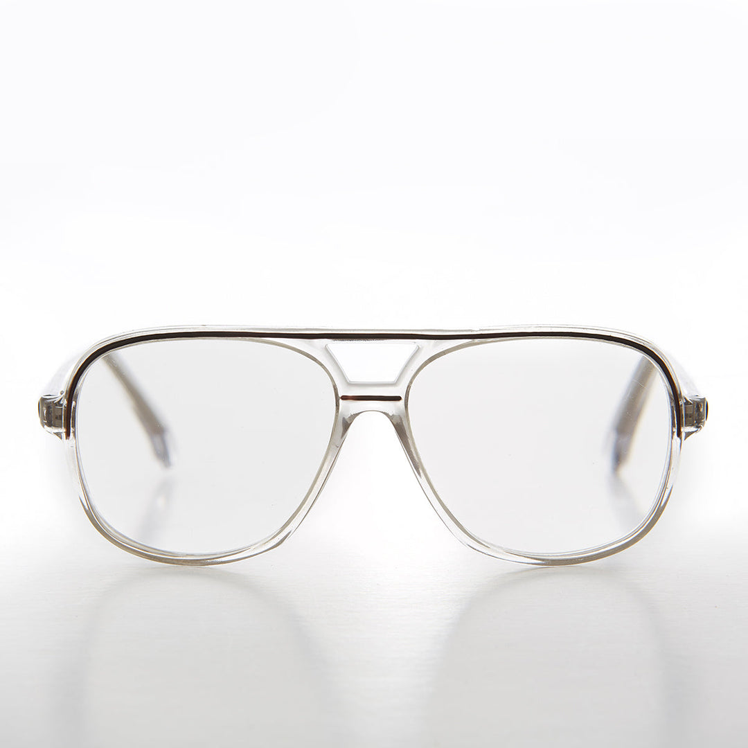 Square Retro Aviator Reading Glasses - Billy