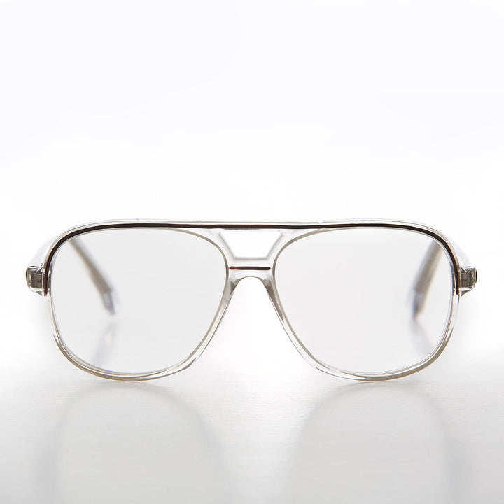 Square Retro Aviator Reading Glasses - Billy