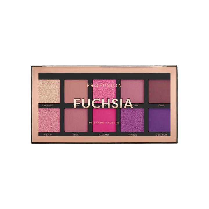Fuchsia 10 shade palette
