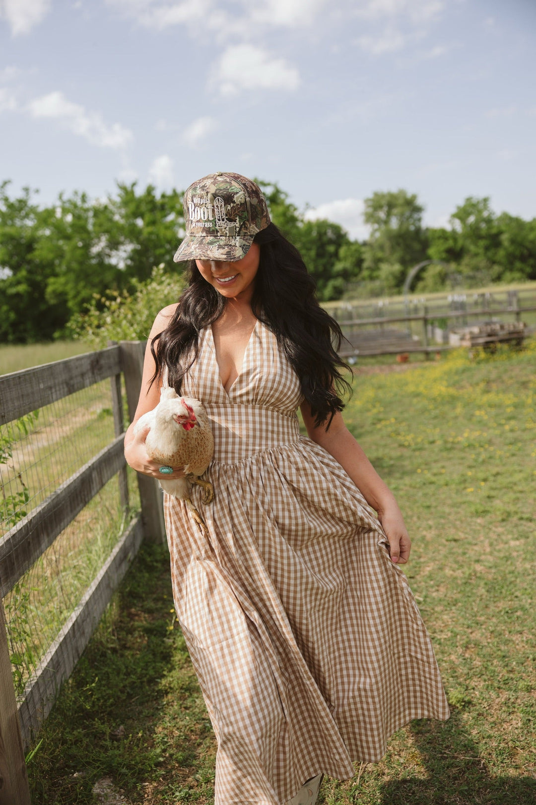 We'll Put A Boot in your Ass - Camo Trucker Hat