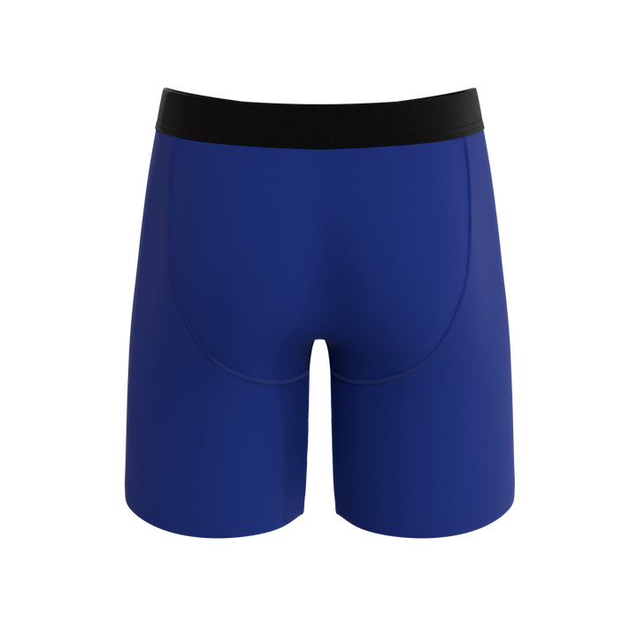 The Fancy Feather | Peacock Long Leg Ball Hammock® Pouch Underwear With Fly