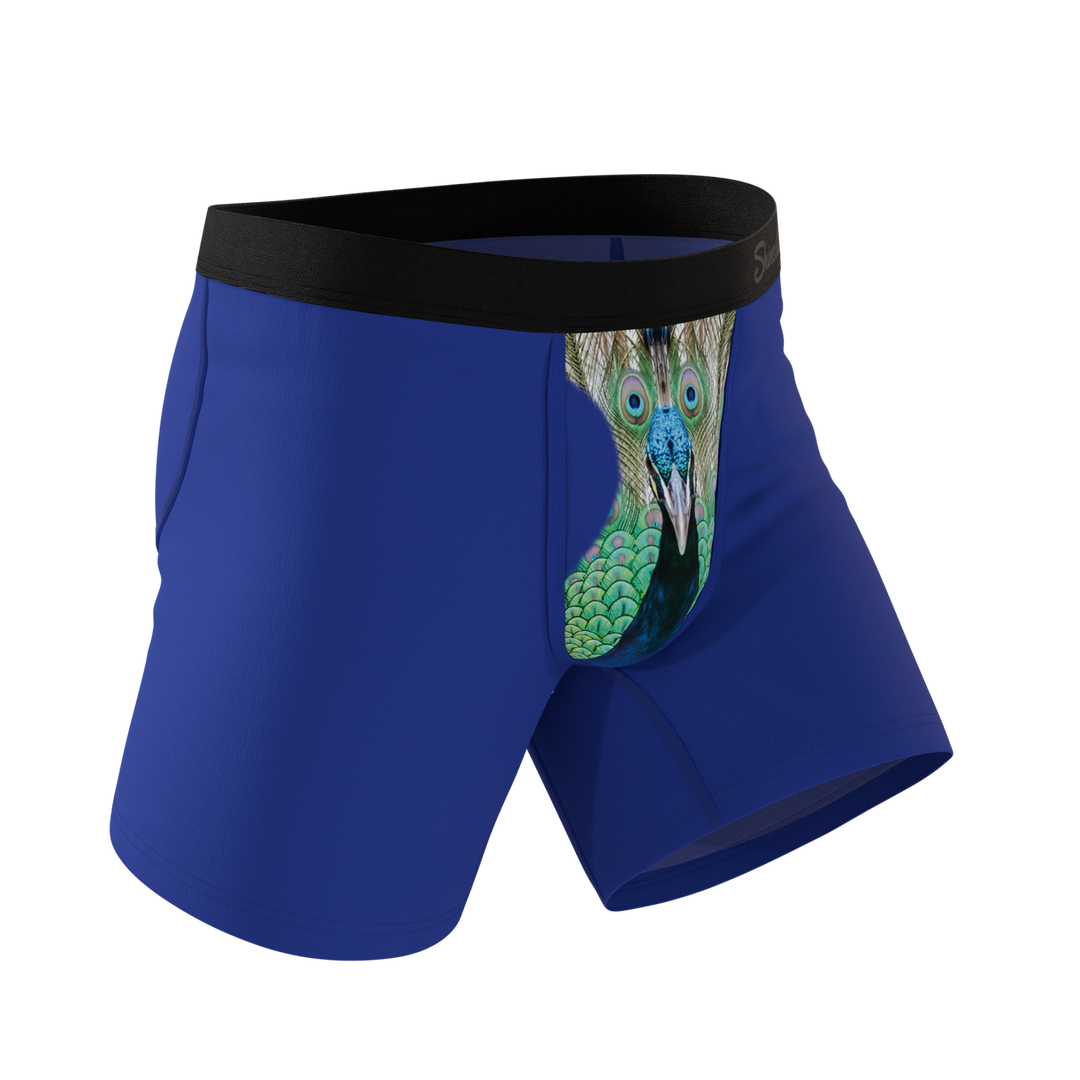 The Fancy Feather | Peacock Ball Hammock® Pouch Underwear
