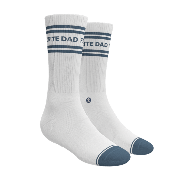The Favorite Dad | Father's Day Heel Hammock™ Crew Socks