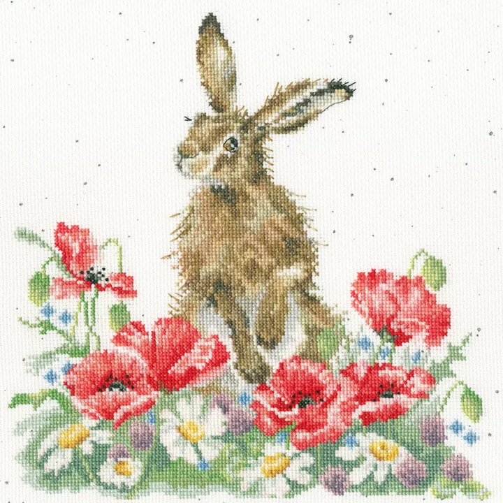 Field Of Flowers XHD143 Counted Cross Stitch Kit