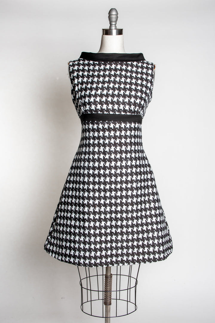 Fifi Dress - Houndstooth