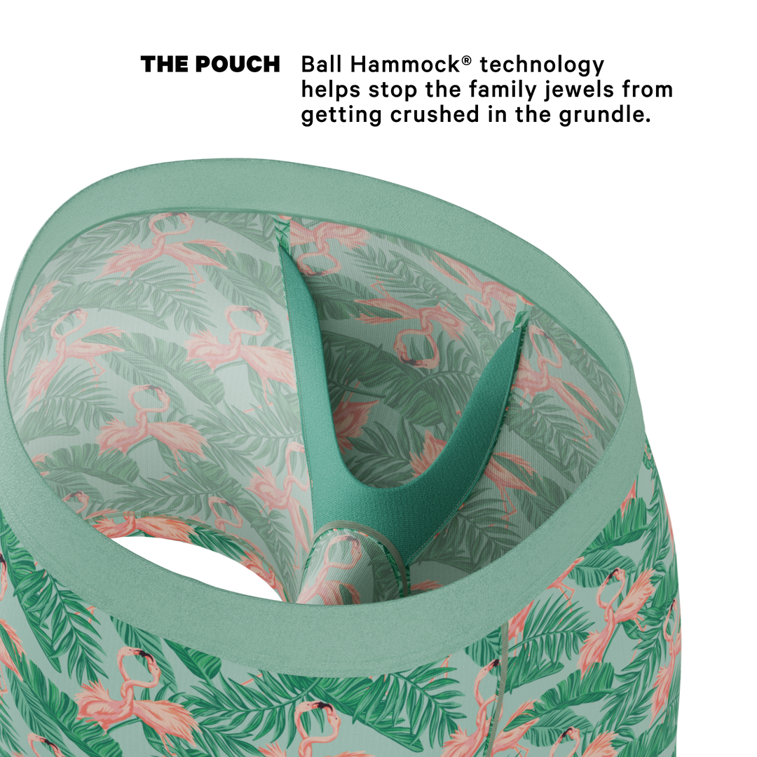 The Flamboyance | Flamingo Ball Hammock® Pouch Underwear