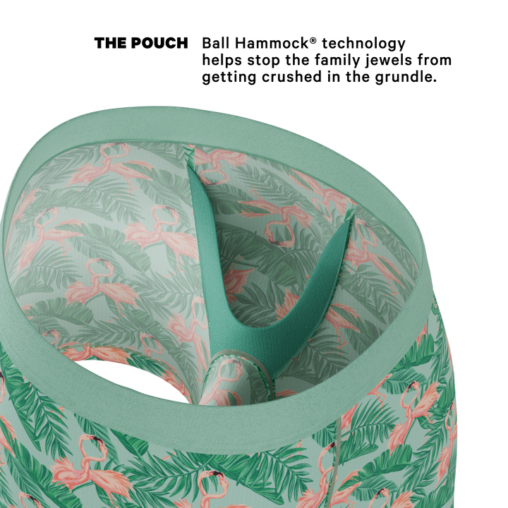 The Flamboyance | Flamingo Ball Hammock® Pouch Underwear