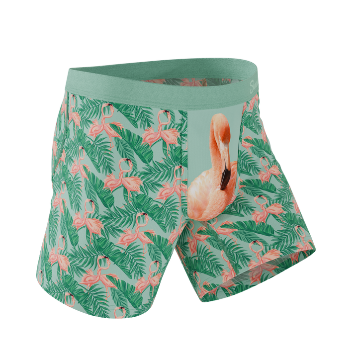 The Flamboyance | Flamingo Ball Hammock® Pouch Underwear