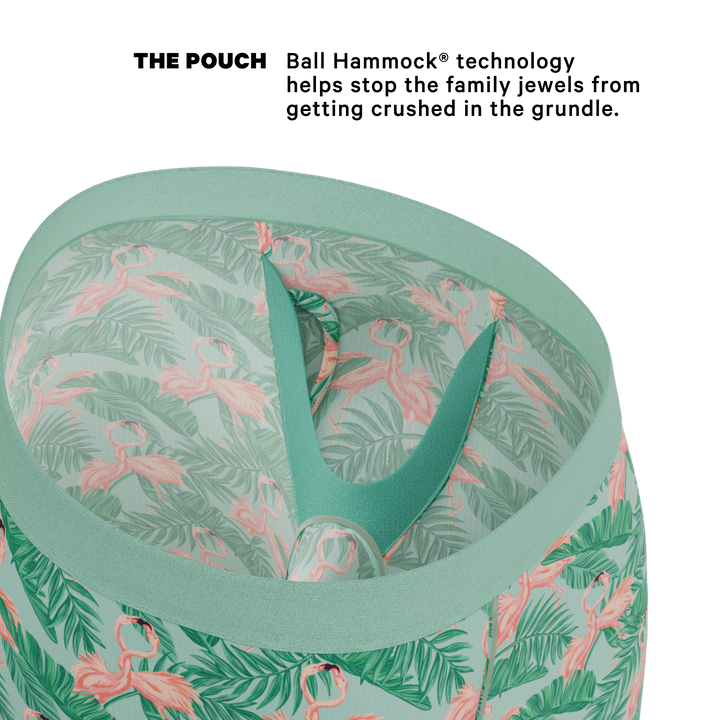The Flamboyance | Flamingo Ball Hammock® Boxer - Long Leg