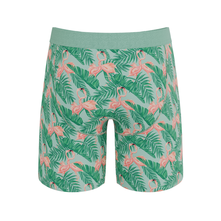 The Flamboyance | Flamingo Ball Hammock® Boxer - Long Leg