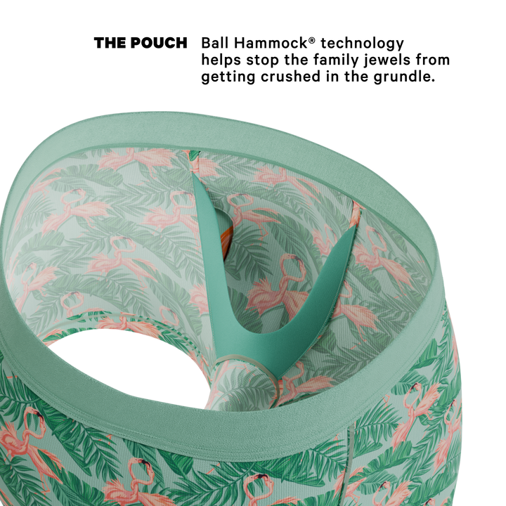 The Flamboyance | Flamingo Ball Hammock® Pouch Trunks Underwear