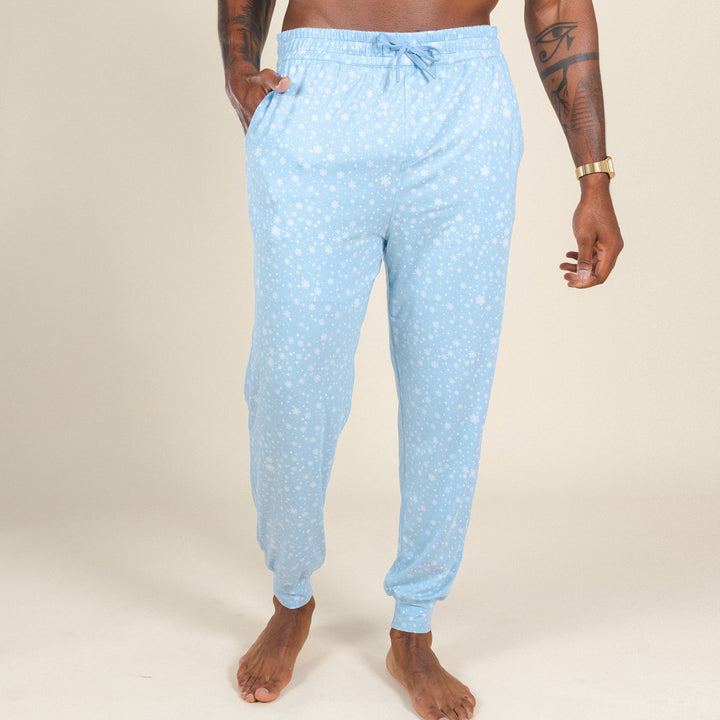 The Flurry Up | Snowflakes SleepDeep™ Men’s Pajama Joggers