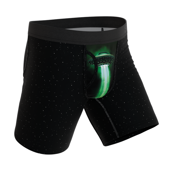 The Flying Saucer | UFO Long Leg Ball Hammock® Pouch Underwear With Fly