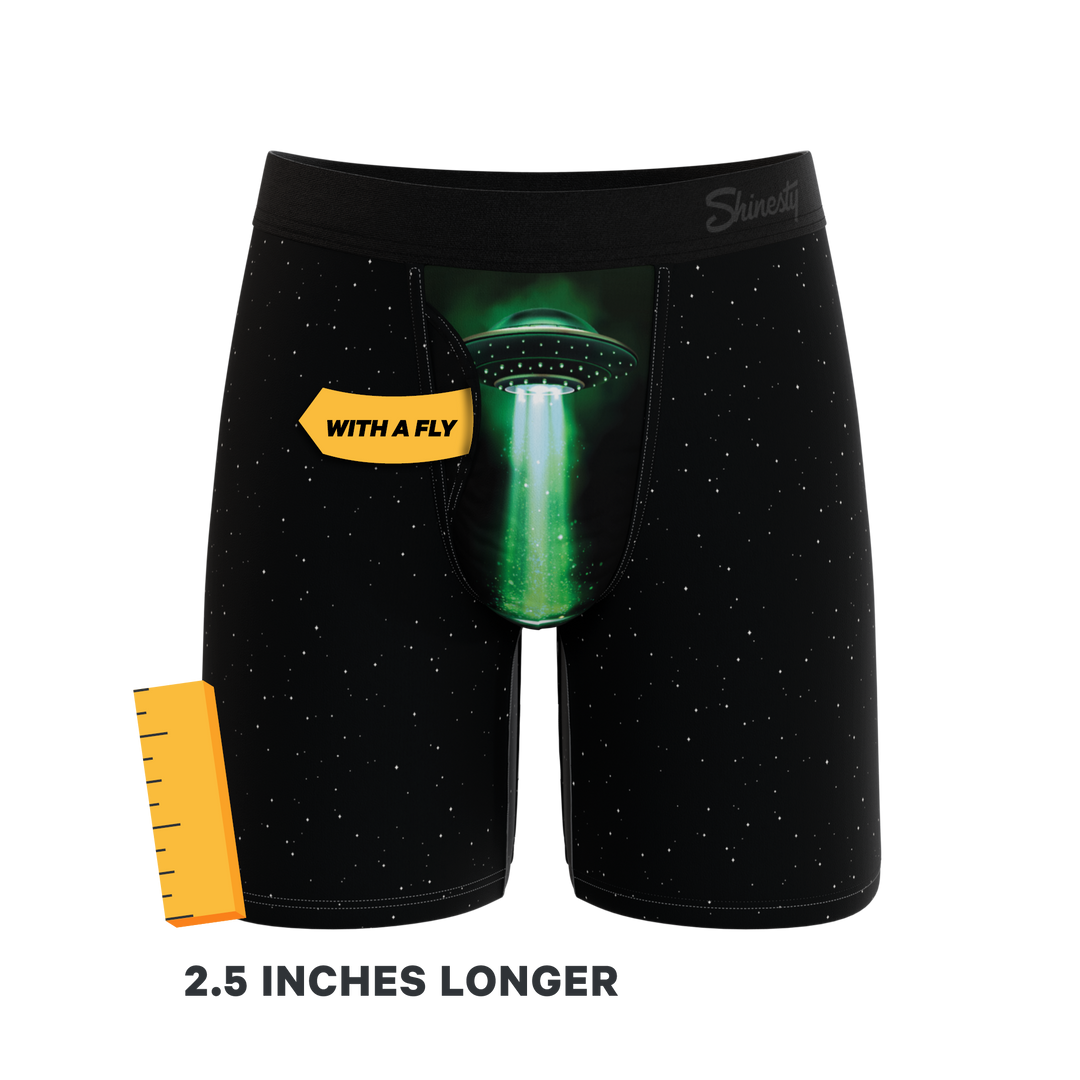 The Flying Saucer | UFO Long Leg Ball Hammock® Pouch Underwear With Fly