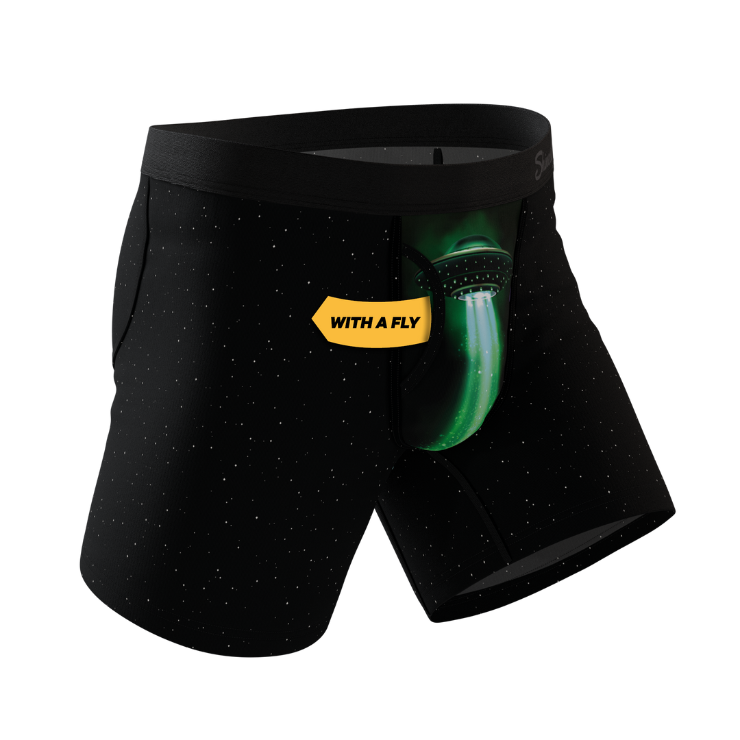 The Flying Saucer | UFO Ball Hammock® Pouch Underwear With Fly
