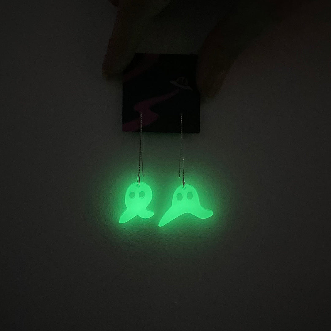 LAST CHANCE! Cryptid Club Fresno NightCrawler Earrings- GLOWS!