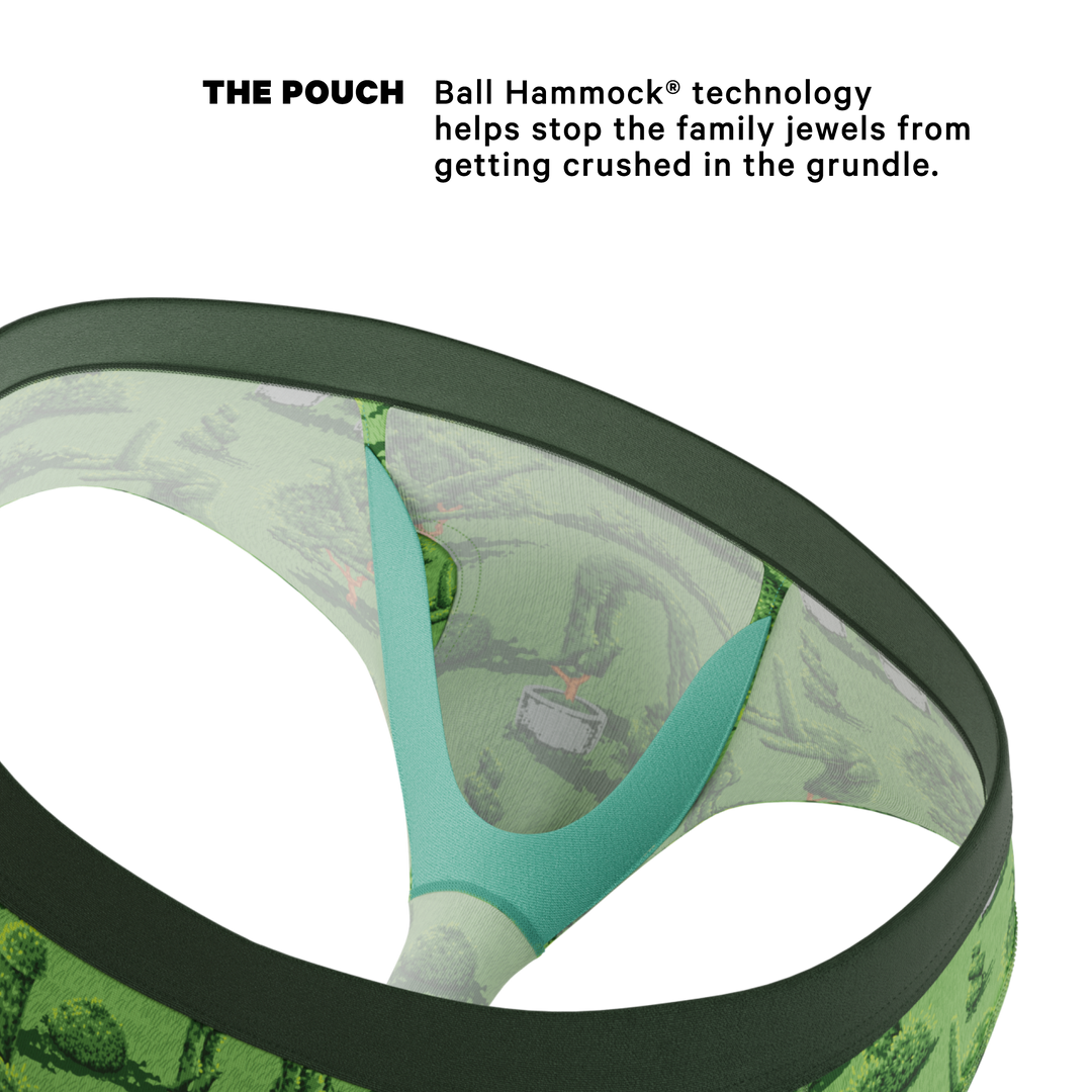 The Full Bush Bush Club | Naughty Landscaping Ball Hammock® Pouch Underwear Briefs