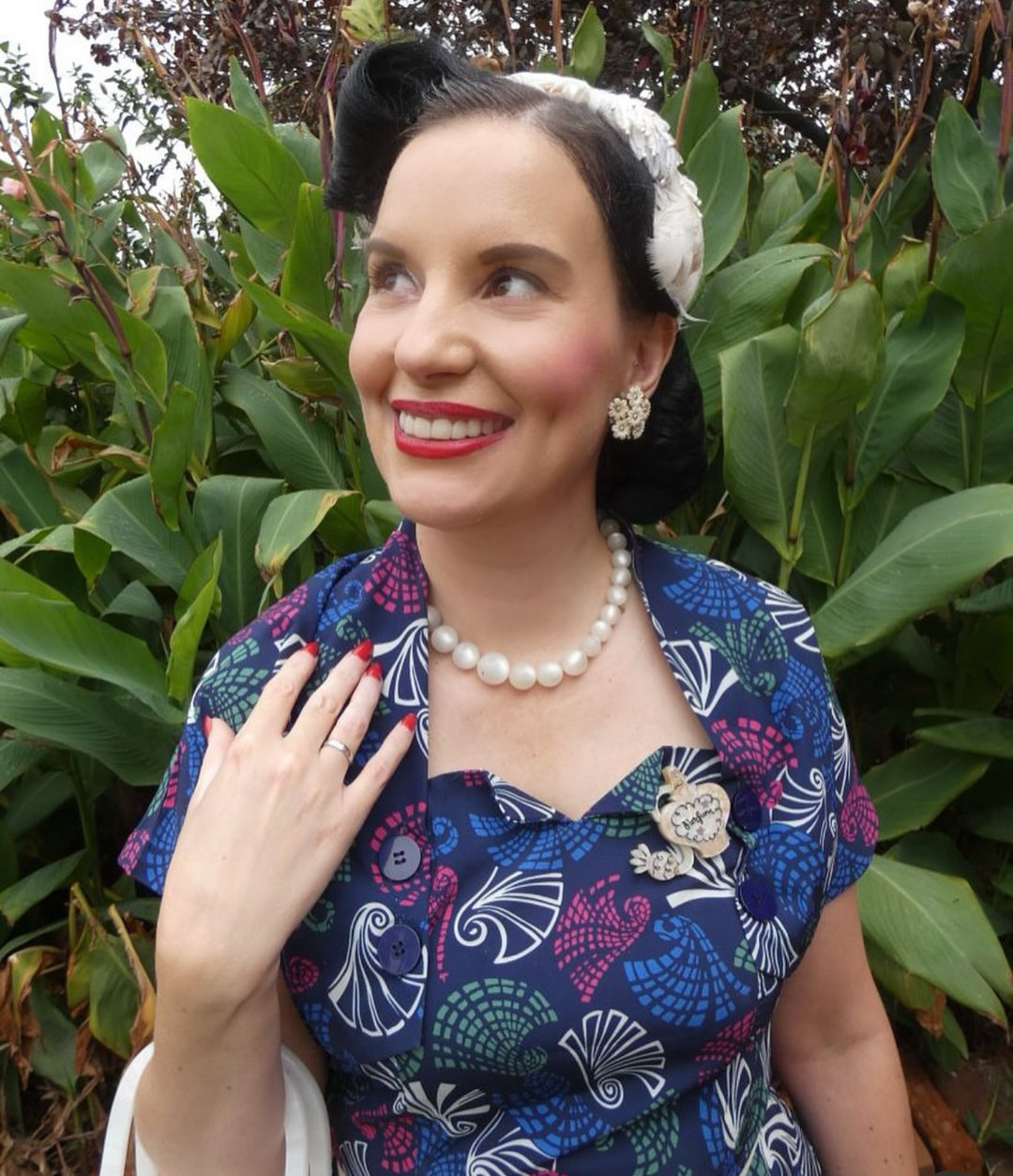 Glamour in a Bottle Brooch -PURPLE by Asia Ellington x Lipstick & Chrome