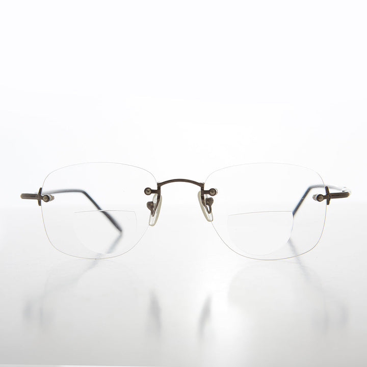 Rimless Bifocal Readers - Glassy
