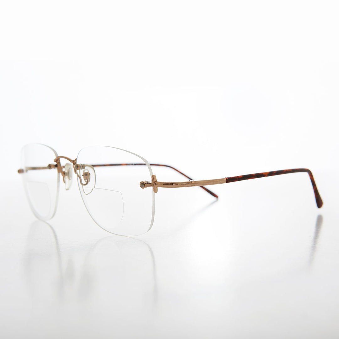 Rimless Bifocal Readers - Glassy