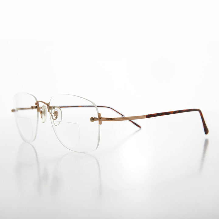 Rimless Bifocal Readers - Glassy