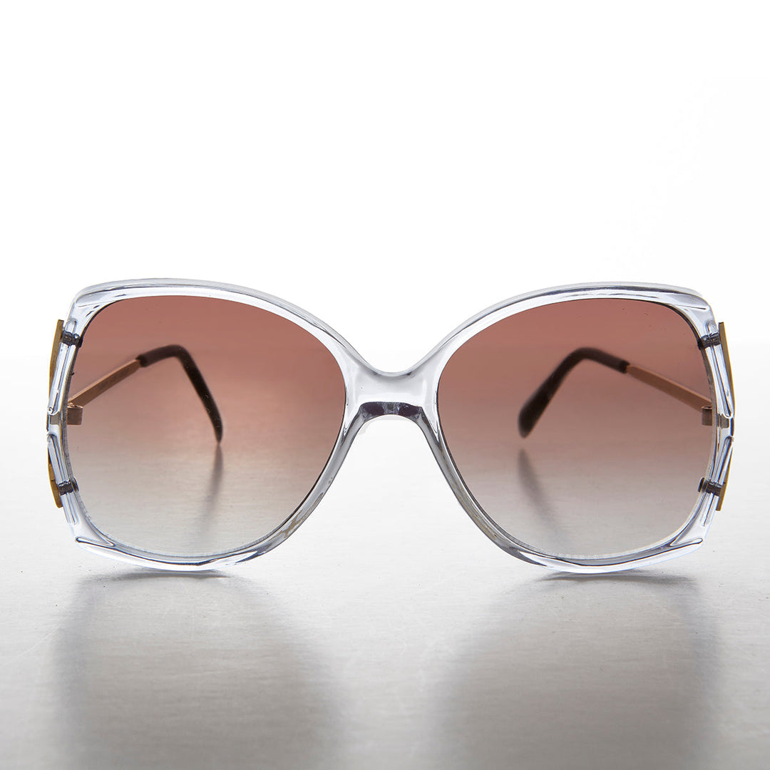 Large Square Women's Sunglasses  - Goldie