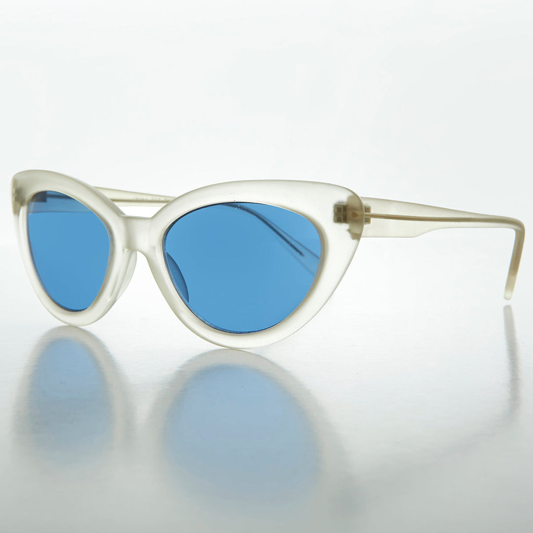 Clear Frame Cat Eye Vintage Sunglasses - Greta
