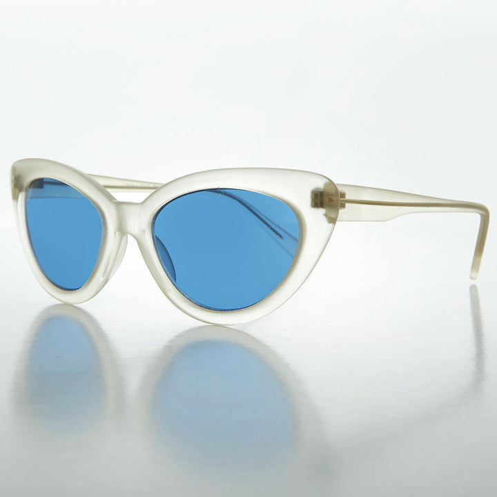 Clear Frame Cat Eye Vintage Sunglasses - Greta