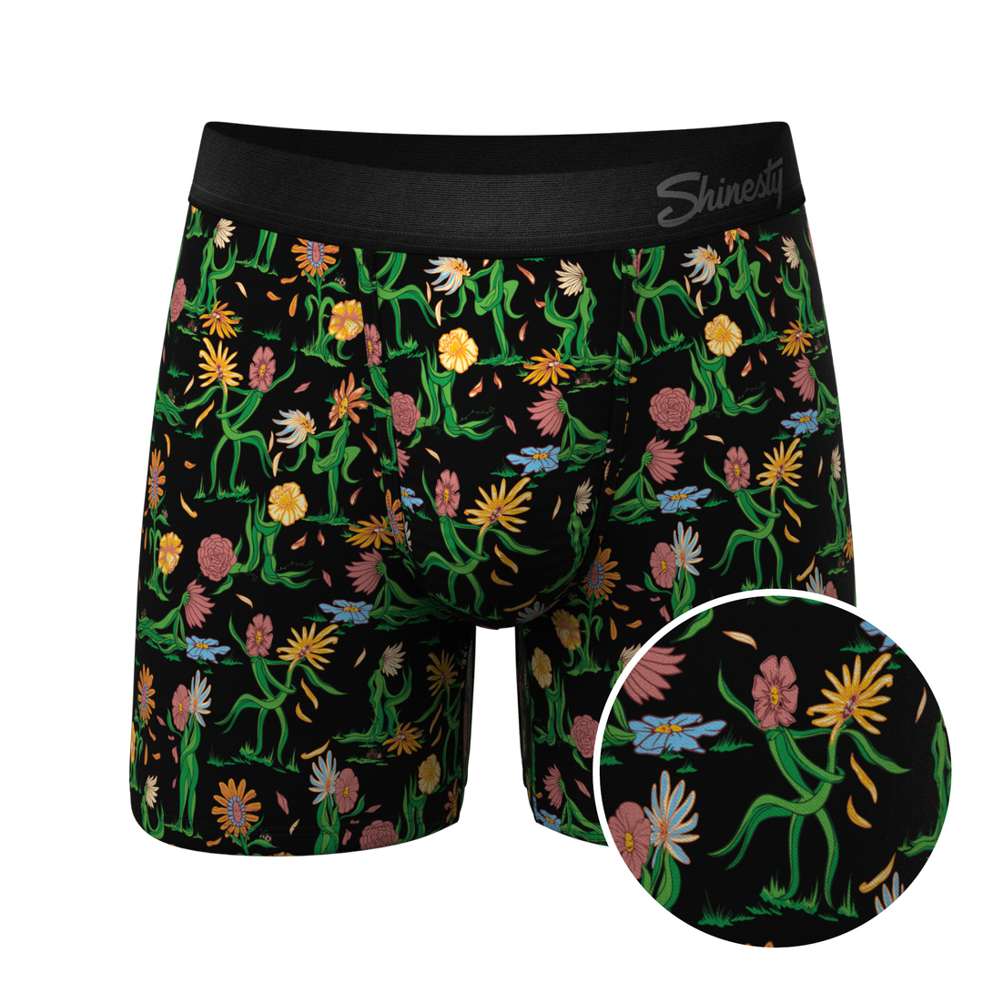 The Garden Of Breedin | Flower Print Ball Hammock® Pouch Underwear