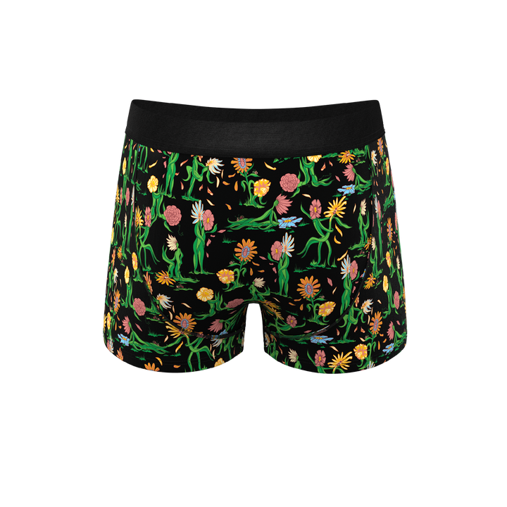The Garden Of Breedin | Flower Print Ball Hammock® Pouch Trunks Underwear
