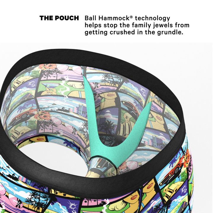 The Gas Pedal | Pop Art Ball Hammock® Pouch Trunks Underwear