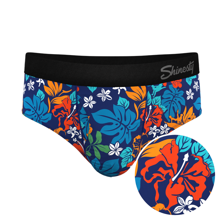 The Get Lei'd | Naughty Tropical Ball Hammock® Pouch Underwear Briefs