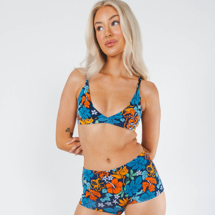 The Get Lei'd | Naughty Tropical Modal Boyshort Underwear