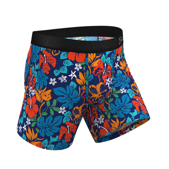 The Get Lei'd | Naughty Tropical Ball Hammock® Pouch Underwear