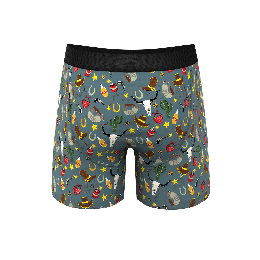 The Giddy Up | Sheriff Badge Ball Hammock® Pouch Underwear