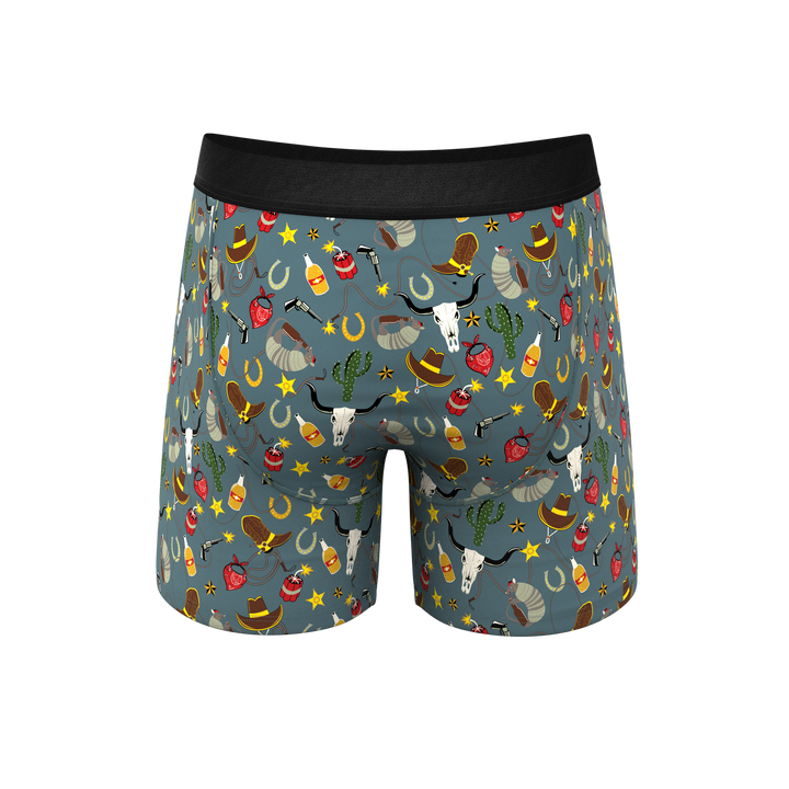 The Giddy Up | Sheriff Badge Ball Hammock® Pouch Underwear