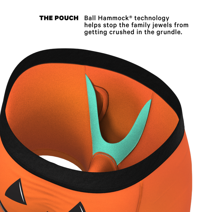 The Good Gourd | Jack O Lantern Ball Hammock® Pouch Underwear With Fly