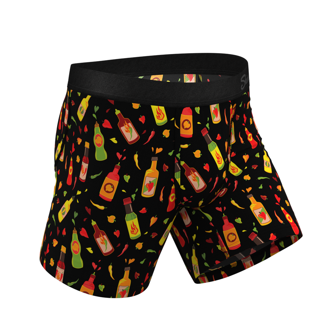 The Gotcha Sriracha | Hot Sauce Ball Hammock® Pouch Underwear