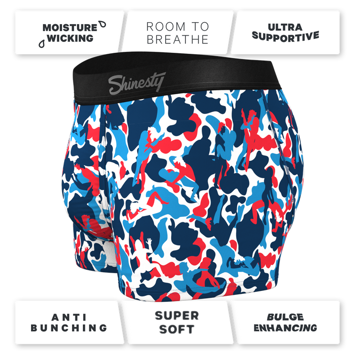 The Grand Finale | USA Camouflage Ball Hammock® Pouch Trunk Underwear