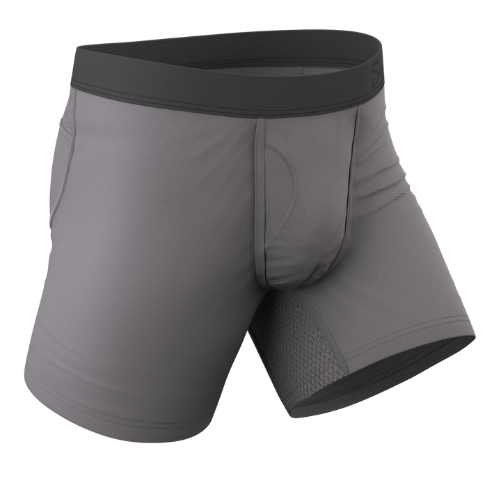 The Gray Wolf | Gray Tonal paradICE™ Cooling Ball Hammock® Underwear