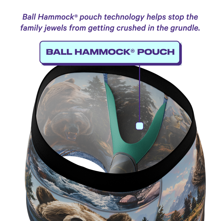 The Grizzly Beast | Truck Stop Classic paradICE™ Cooling Ball Hammock® Underwear