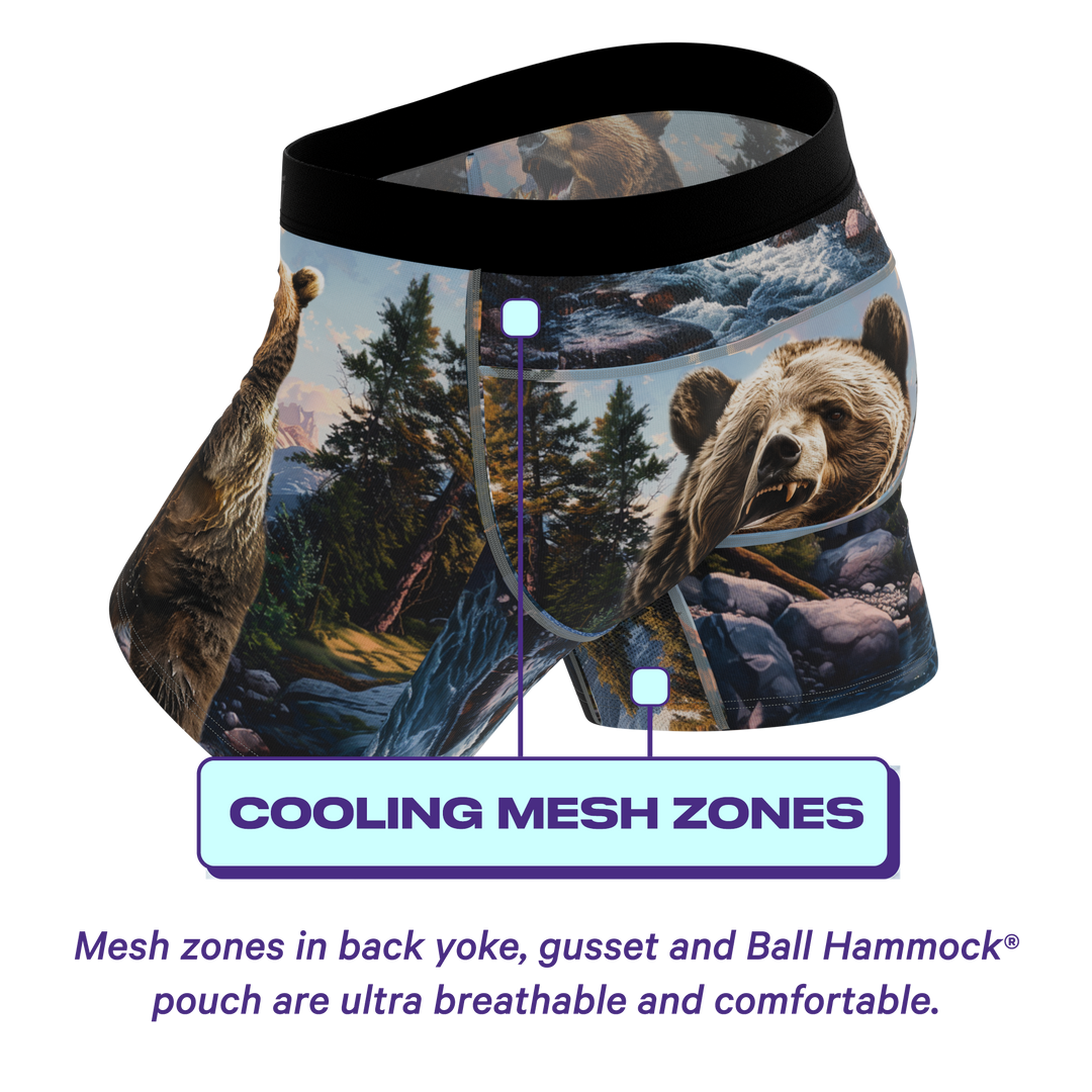 The Grizzly Beast | Truck Stop Classic paradICE™ Cooling Ball Hammock® Underwear
