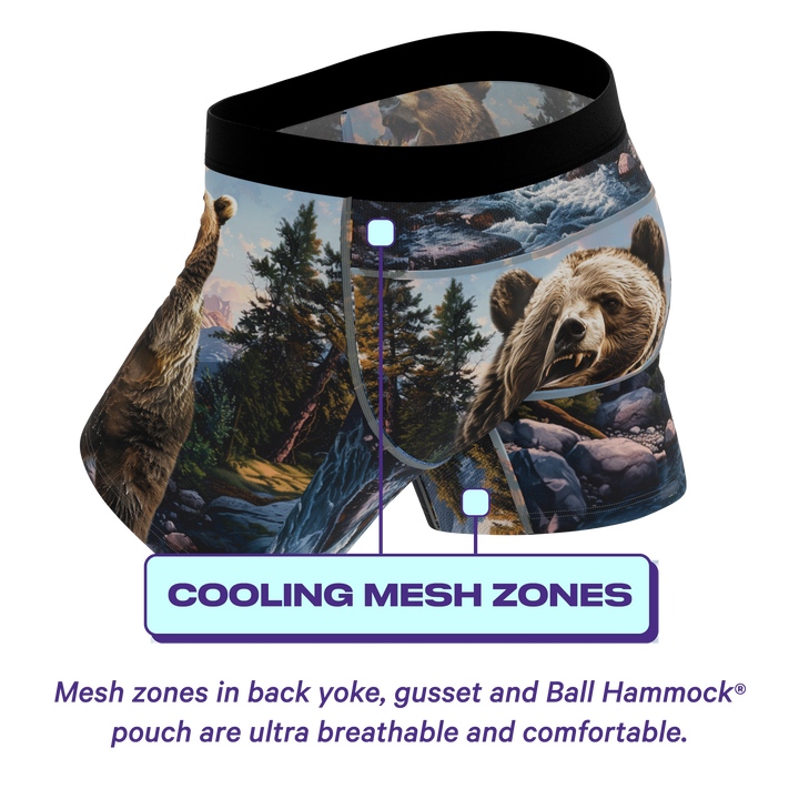 The Grizzly Beast | Truck Stop Classic paradICE™ Cooling Ball Hammock® Underwear