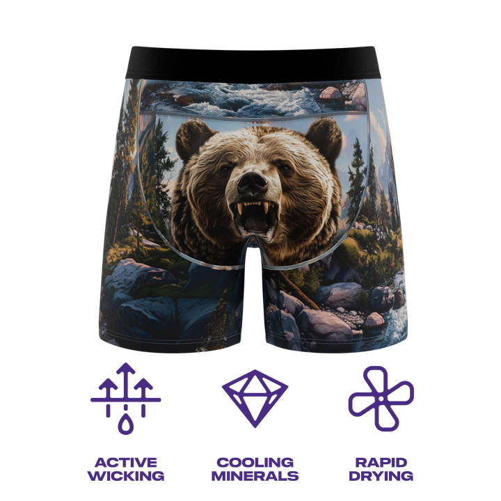 The Grizzly Beast | Truck Stop Classic paradICE™ Cooling Ball Hammock® Underwear