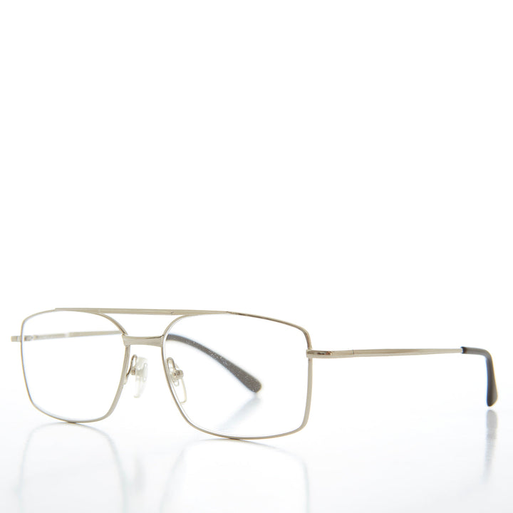 Rectangle Aviator Reading Glasses - Henry