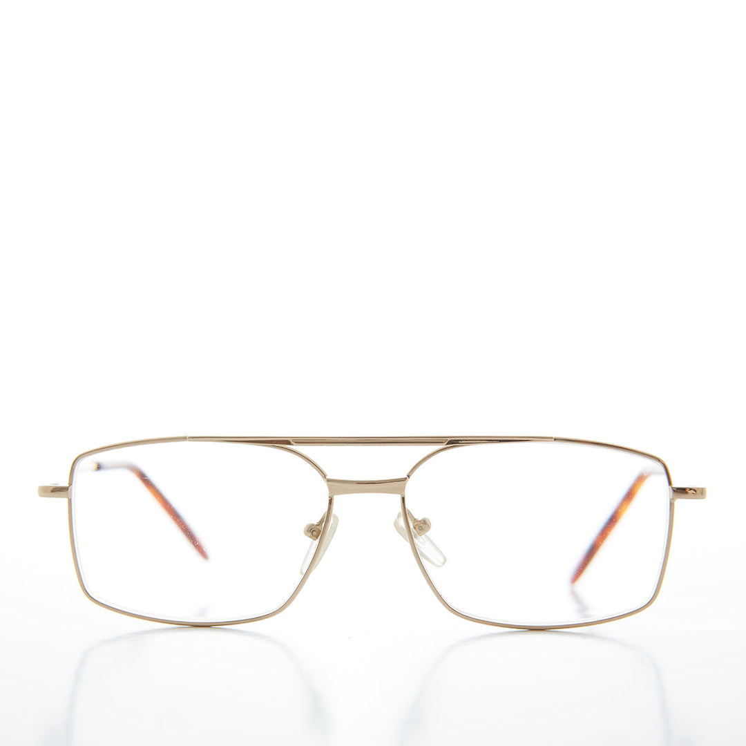 Rectangle Aviator Reading Glasses - Henry